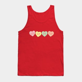 As You Wish Candy Hearts Tank Top